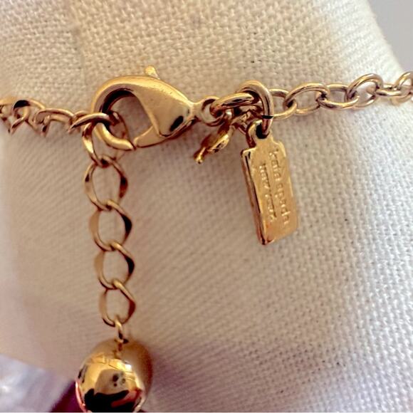 Kate Spade Shaken Not Stirred Necklace Green Statement Jewelry Preppy Designer - Picture 5 of 10